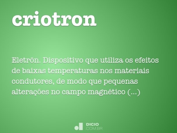 criotron