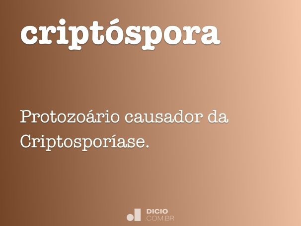 criptóspora