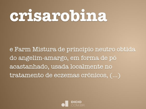 crisarobina