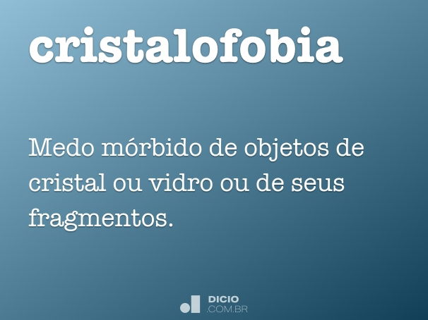 cristalofobia