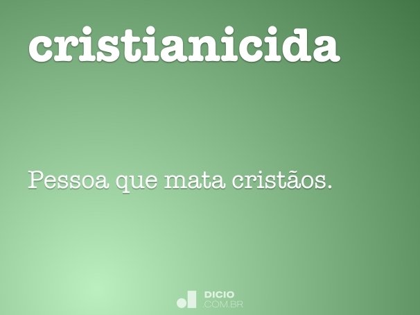 cristianicida