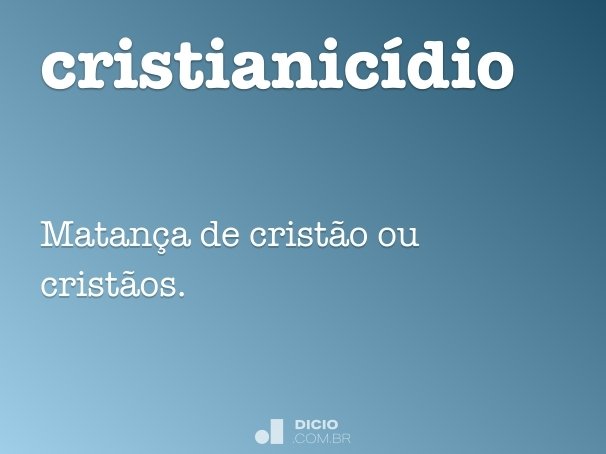 cristianicídio