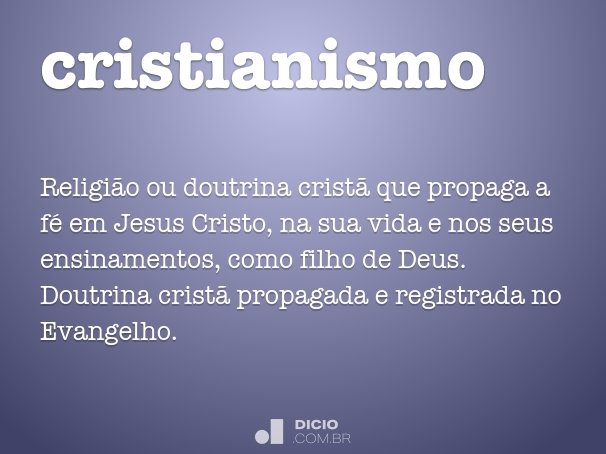 cristianismo