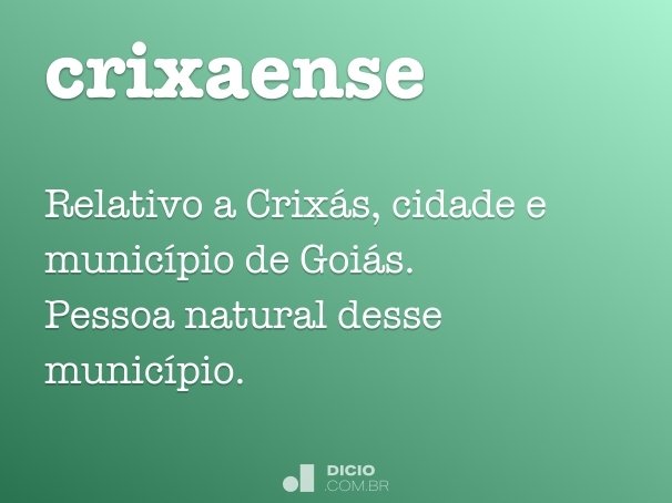 crixaense