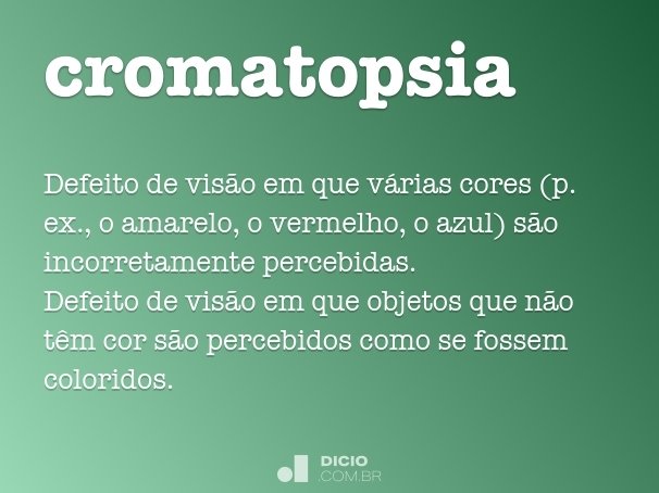 cromatopsia
