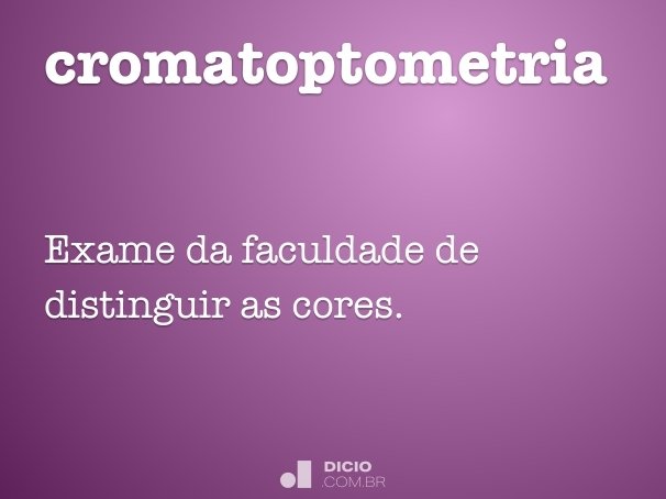 cromatoptometria