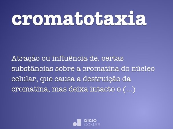 cromatotaxia