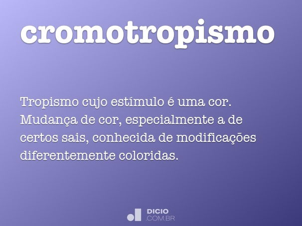 cromotropismo