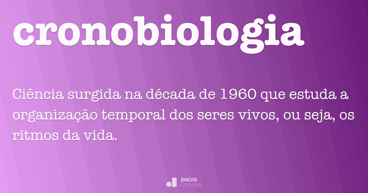 Cronobiologia definicion best sale