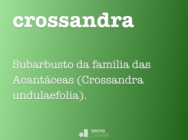 crossandra