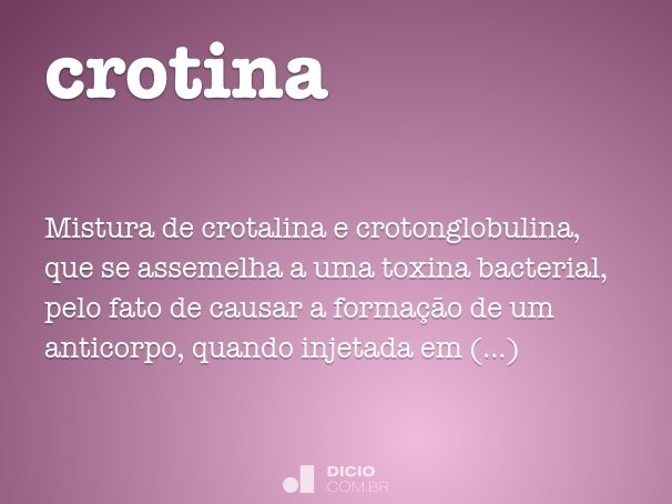 crotina