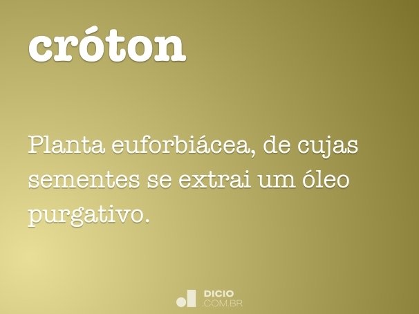 cróton