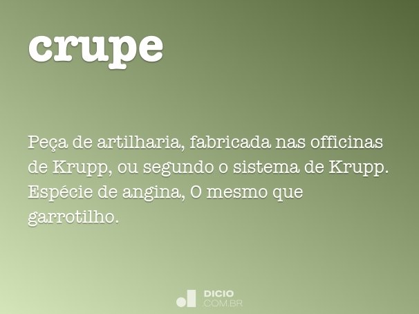 crupe