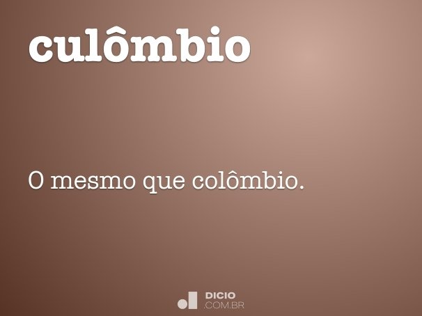 culômbio