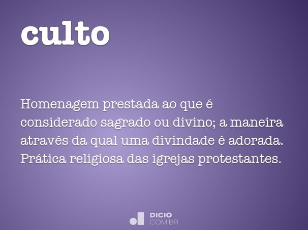 5. O Significado do Culto Evangélico 