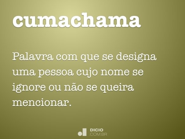 cumachama