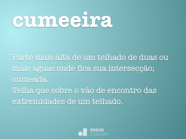 cumeeira