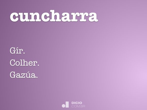 cuncharra