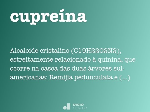 cupreína