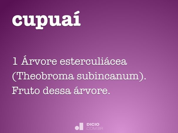 cupuaí