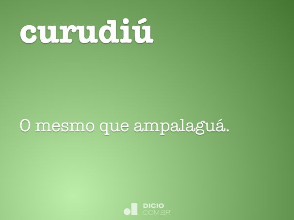 curudiú