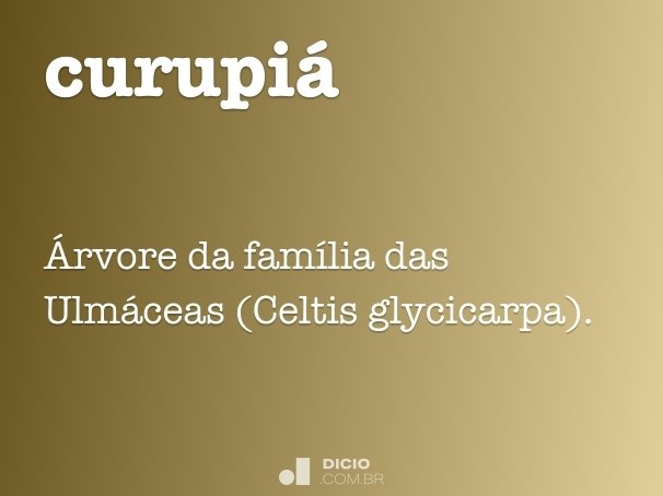 curupiá