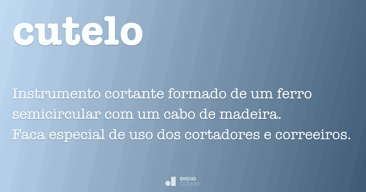 O que significa Cotelo?