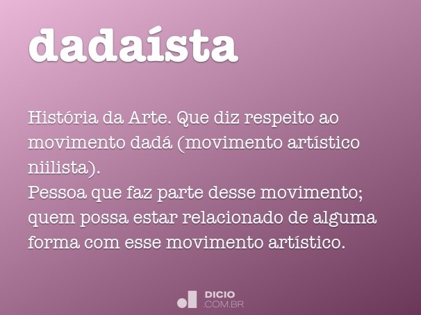 dadaísta