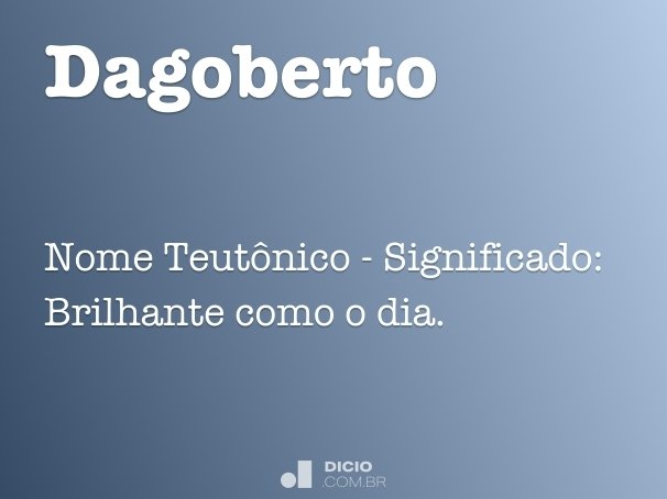 Dagoberto