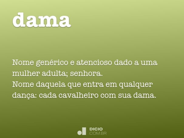 👪 → Qual o significado do nome Damas?