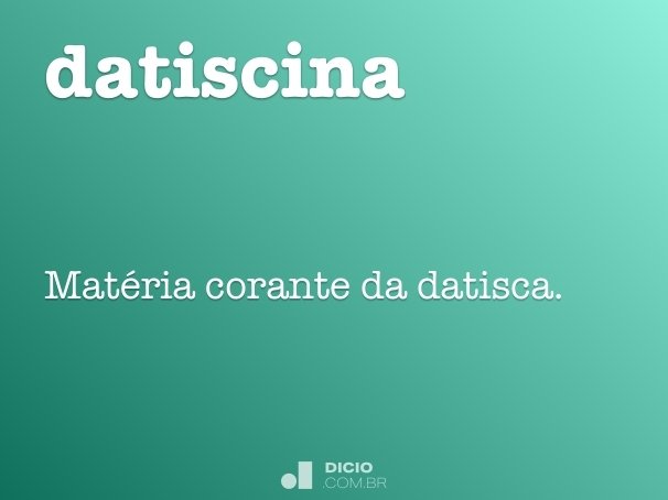 datiscina