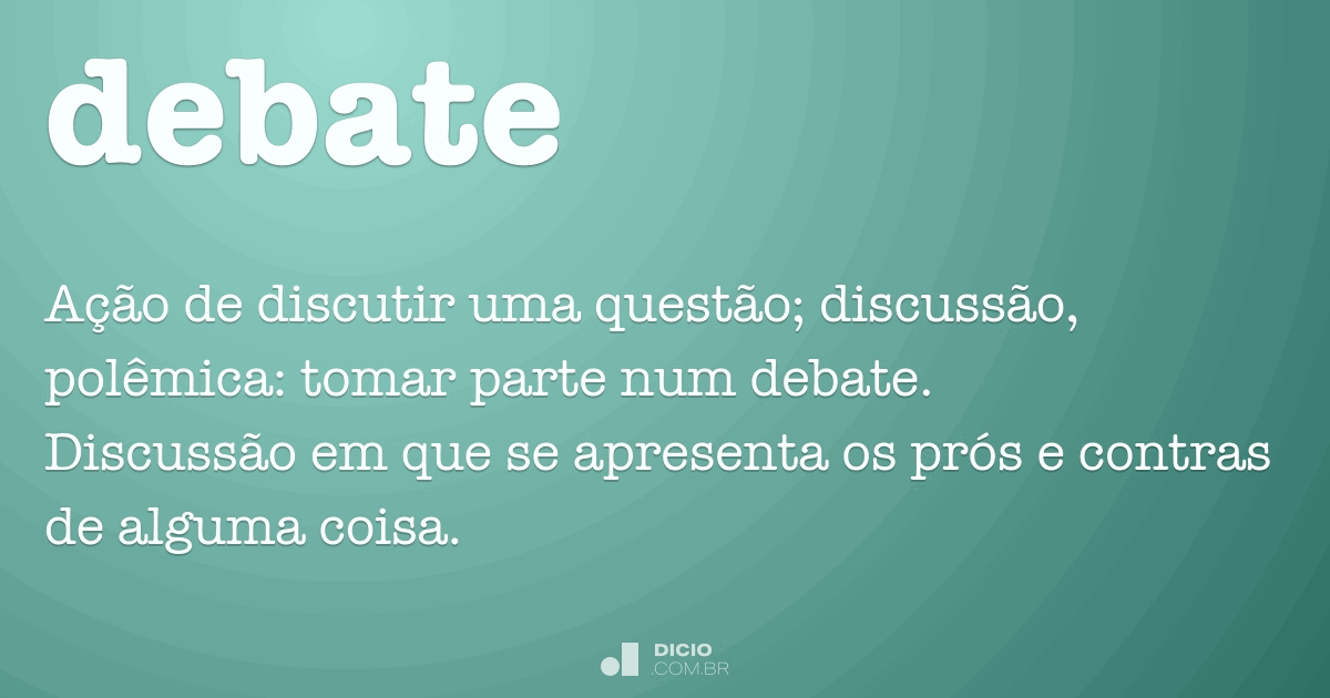 Caracteriza Um Exemplo Contemporaneo Da Participação Que Demonstra O Debate