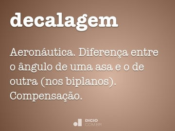 Decaimento - Dicio, Dicionário Online de Português