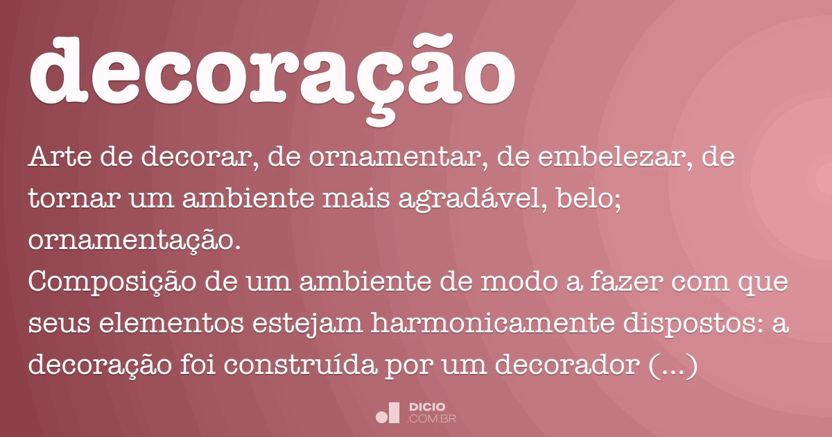 Dicionário da decoração: veja as palavras essenciais para planejar  ambientes - Decoração - Extra Online