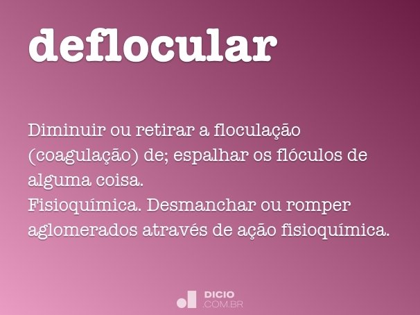 deflocular