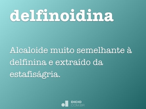delfinoidina