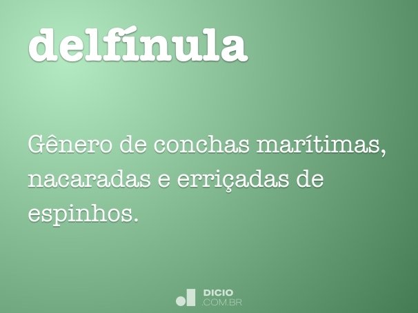 delfínula