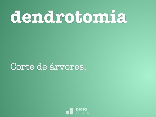 dendrotomia