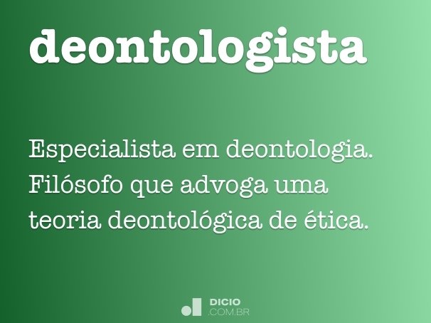deontologista