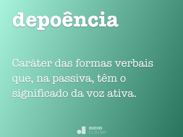 depoência