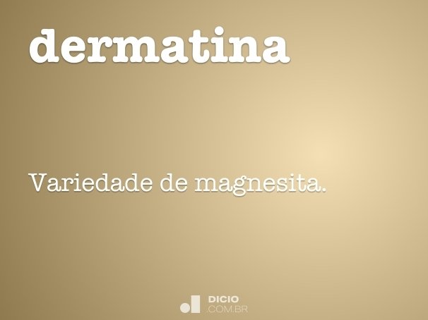 dermatina