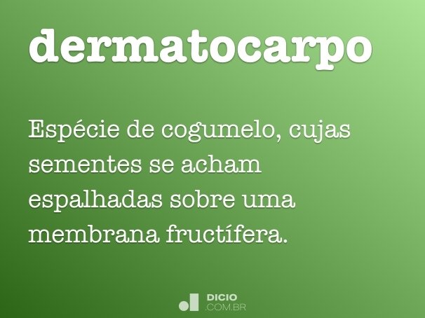 dermatocarpo