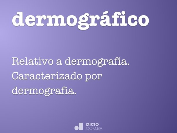 dermográfico