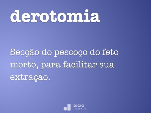 derotomia