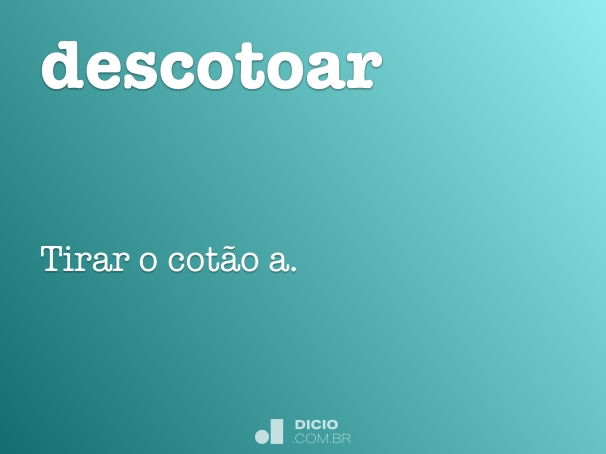 descotoar