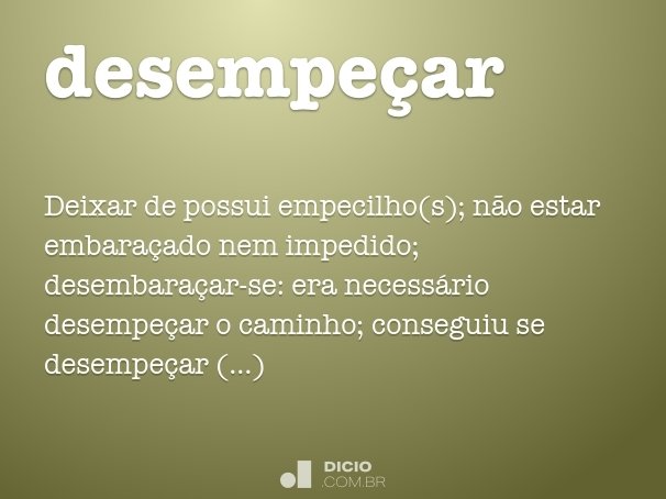 Desempatar - Dicio, Dicionário Online de Português