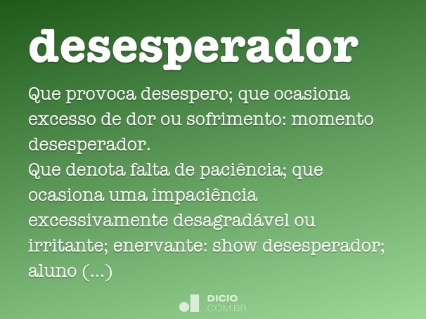 desperado  Tradução de desperado no Dicionário Infopédia de Inglês -  Português