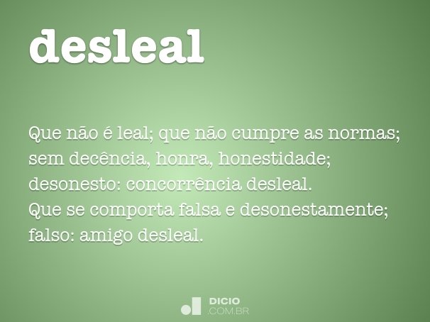 desleal