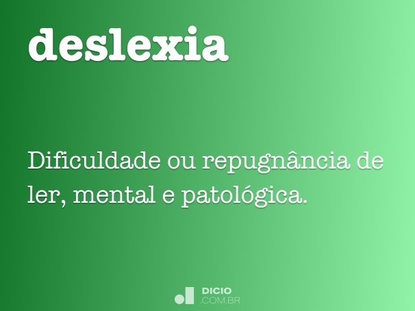 deslexia