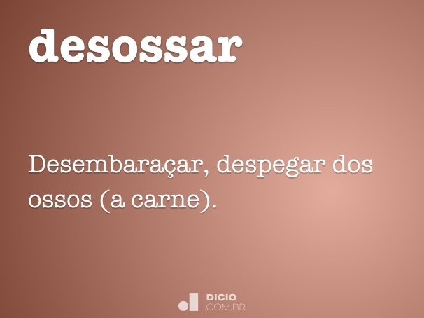desossar